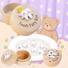 Wooden Milk Teeth Organizer Durable Collecting Teeth High Quality Baby Tooth Box Save Gifts Tooth Box