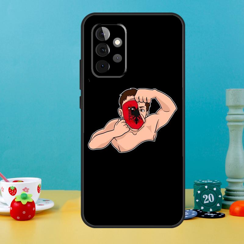 

Albania flag Case For Samsung Galaxy A25 A54 A34 A14 A52 A32 A12 A13 A33 A53 A15 A16 A36 A56 A26 A05 A35 A55 Samsung A22 5G