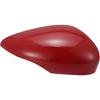 Red Right Side Mirror Passenger Side Mirror Car Si-de Door Mirr-or Cover Rear View Mirr-or Cap for Ford Fiesta MK7 2009 2010 2011 2012 2013 2014 2015