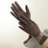 Women's Sueded Gloves with Fleece Lining for Warmth and Stylish Fashionable Bowknot Cuffs Hand Gloves for Daily Use
