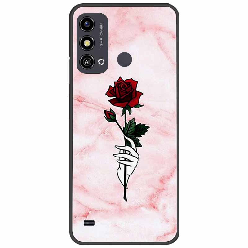 Case for ZTE Blade A53 4G Cover Marble silicon Soft TPU Back Cover For ZTE Blade A53 Phone Cases for ZTE A53 A 53 2023
