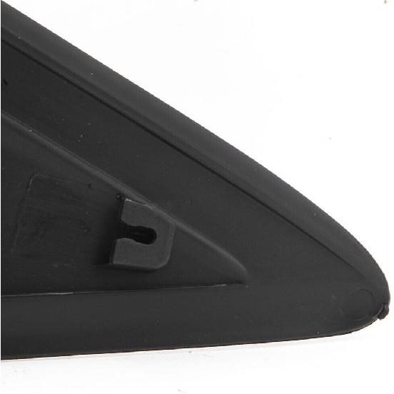 Black Left Triangle Molding Cover For Ford Escape 2013 2014 2015 2016 2017 2018 2019 Rearview Mirror Trim Driver Side