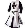 Medieval Crusader Knight Cloak and Jacket Cosplay Costume