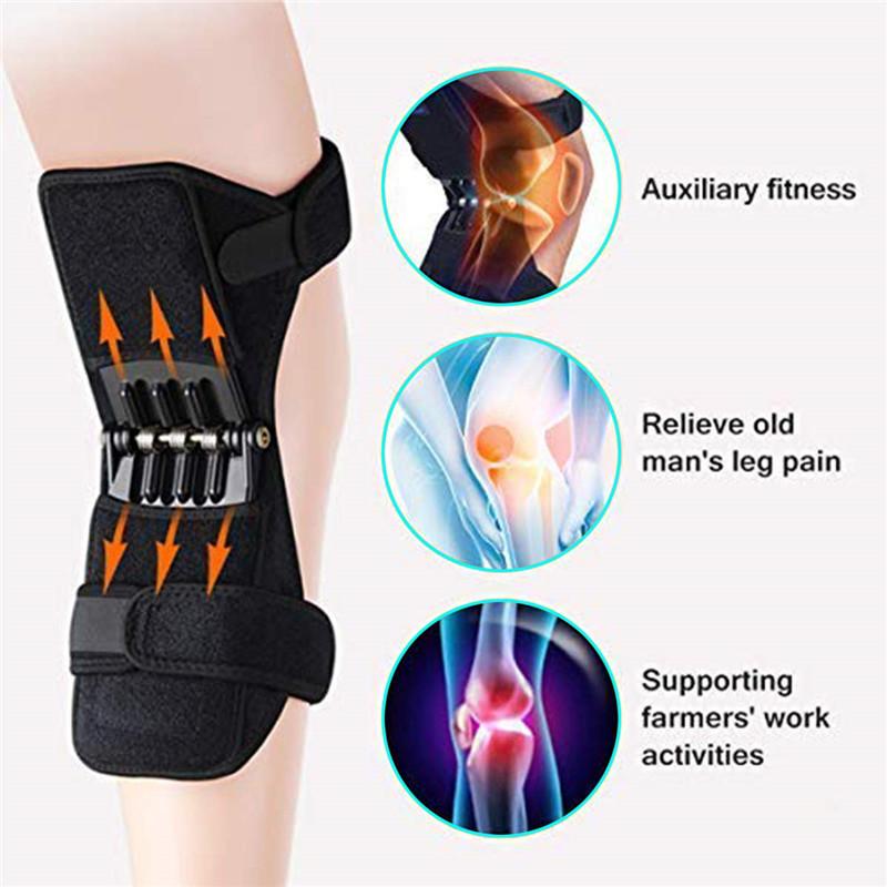 Knie-Booster, zur Erhöhung schwacher Knie, Unterstützung der Gelenke, Gesundheitspflege, Beinstrecker, Federstabilisator, Gymnastikübungen