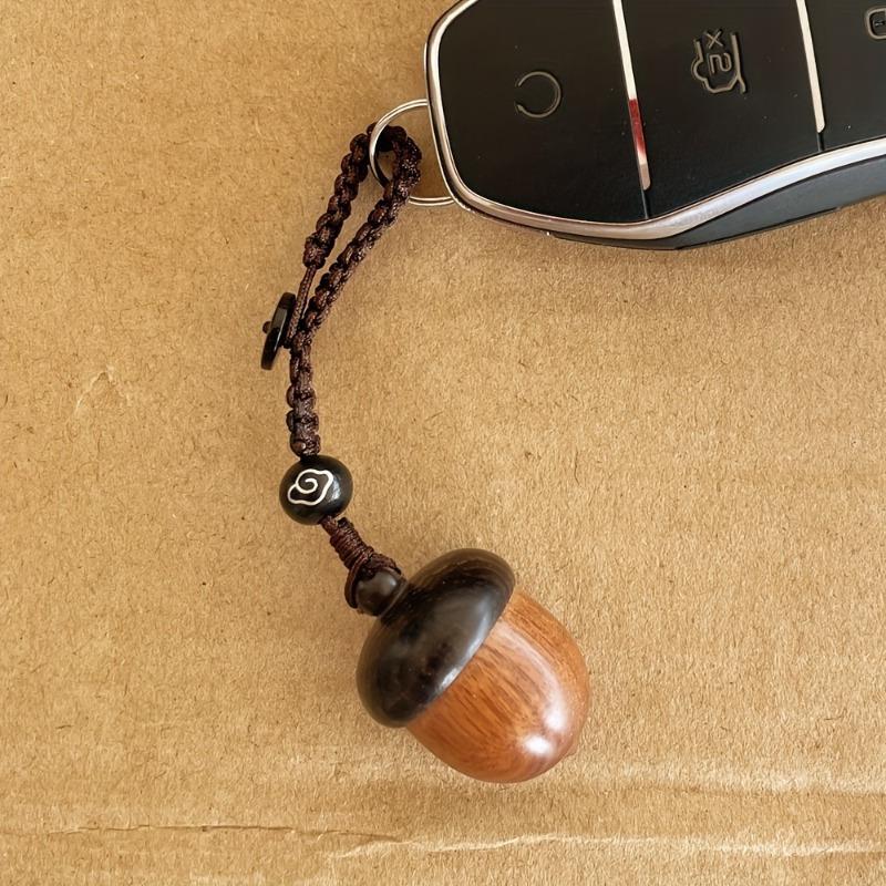 

Подвеска Желудь Шишка Фундук Откручивающийся DIY Аксессуары, Брелок Подвеска в машину Аксессуары для рюкзака Brown