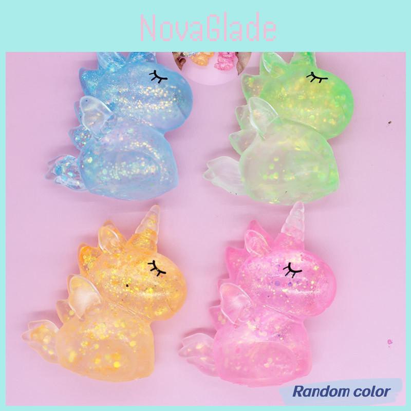Einzigartiges Einhorn Malzzucker Quetschspielzeug zur Stressbewältigung und als süße Entlastung aus Zhejiang, Kunststoffmaterial)