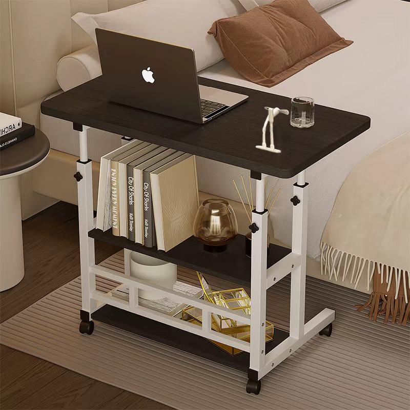 Mobile Study Desk: Adjustable Bedside Computer Table for Dorms & Bedrooms