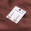 Sweet Women S925 Silver Shell Pearl Elegant Jewelry Fashion Drop Earrings Ear Studs