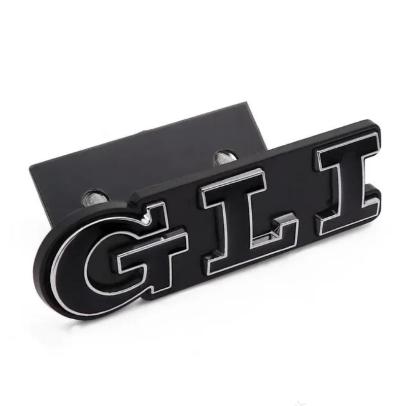 3D Metal Car Letters GLI Logo Rear Trunk Front Grill Badge Emblem Sticker Decals For Jetta MK2 MK4 MK5 MK6 MK7 MK8