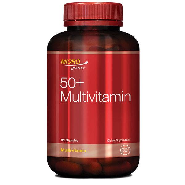 Microgenics 50+ Multivitamin 120 Capsules