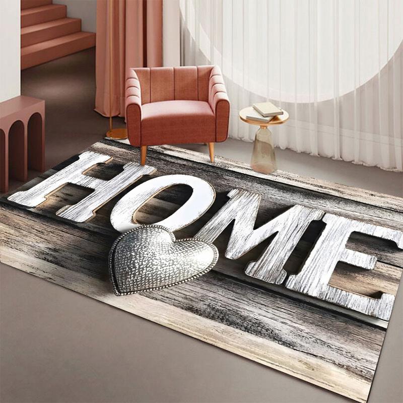 2D Flat Floor Mat for Multi-purpose Decoration in The Entrance Bedroom Kitchen and Bathroom Carpet for Homeroom Decor Area Rug