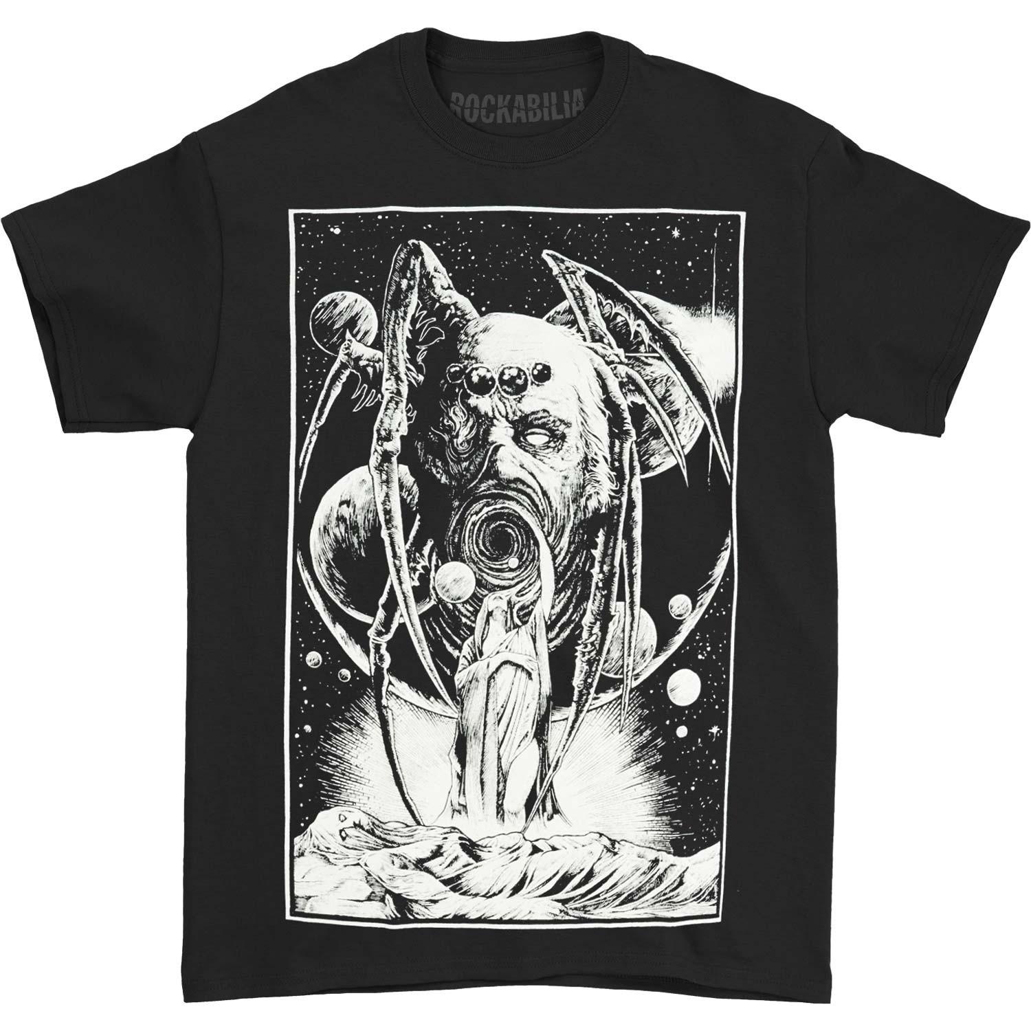 Men s Dark Fortress The Spider In The Web T-shirt Small Black M