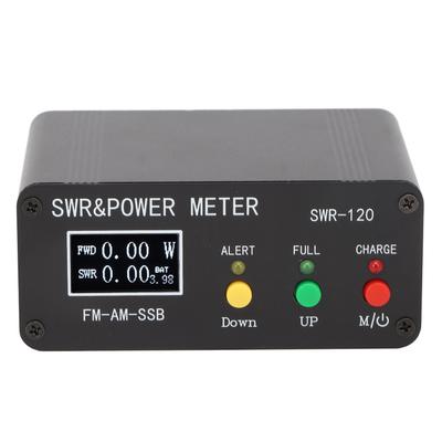 SWR 120 Standing Wave Meter Short Wave 1.8MHz‑50MHz 120W Digital Display FM AM CW SSB SWR Power