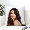 Argentine Pop Singer Tini Pillow Case Cotton Linen Fabric Square Zipper Pillowcase Home Decorative Living Room