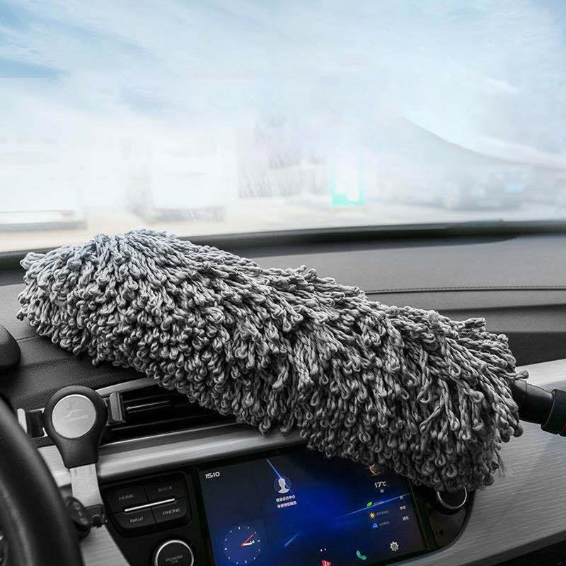 Car Exterior Duster Telescopic Auto Dirt Cleaner Car Wet And Dry Cleaning Duster Retractable Car Dust Removal Sweepers