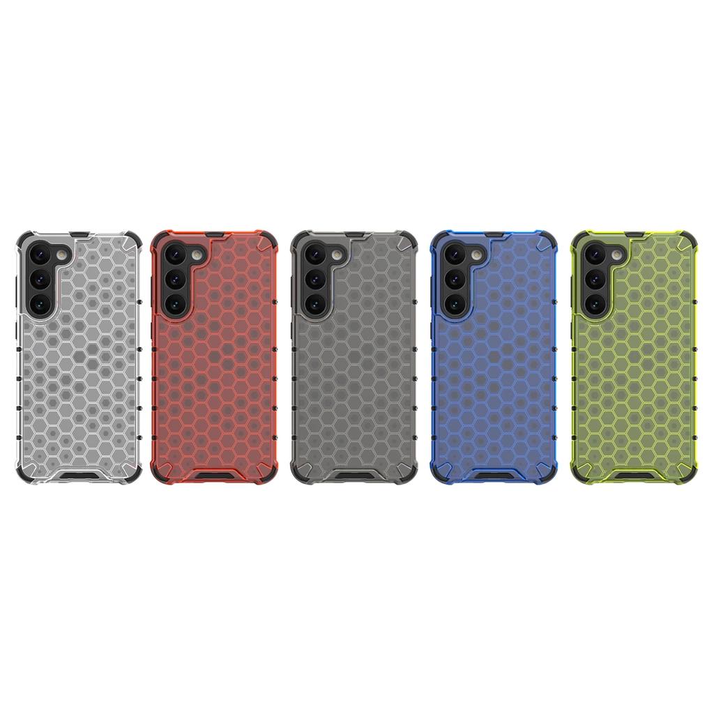 Honeycomb Etui Do Samsung Galaxy S23+ Pancerny Hybrydowy Pokrowiec Niebieskie