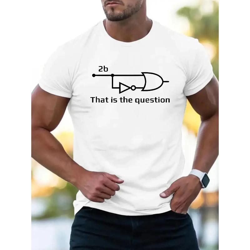 

Мужская футболка с юмористическим принтом для инженера-электрика - Повседневная, с круглым вырезом, коротким рукавом, легкая и удобная для лета (Европейский размер) S белый