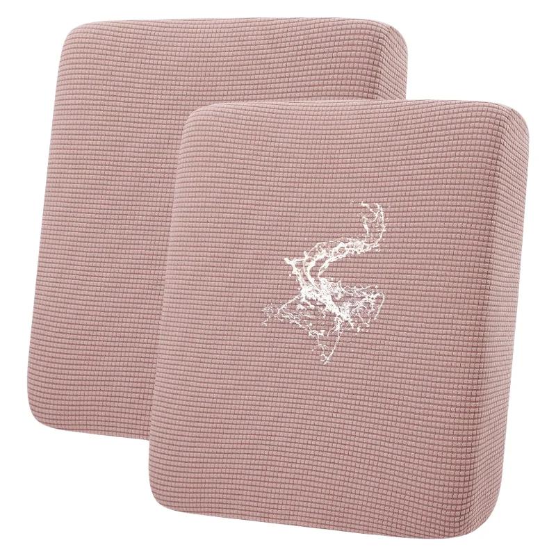 

1 шт. Чехол на сиденье дивана Эластичный жаккардовый чехол на диван Чехол на подушку дивана для гостиной Чехол для дивана Полосатый узор Plus XL-4 Seat розовый