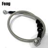 HQ Universal Brake Pipe Brake Line Motorcycle Modification Brake Hose 40-80cm Disc Brake Oil Pipe Brake Steel Throat Brake Pipe