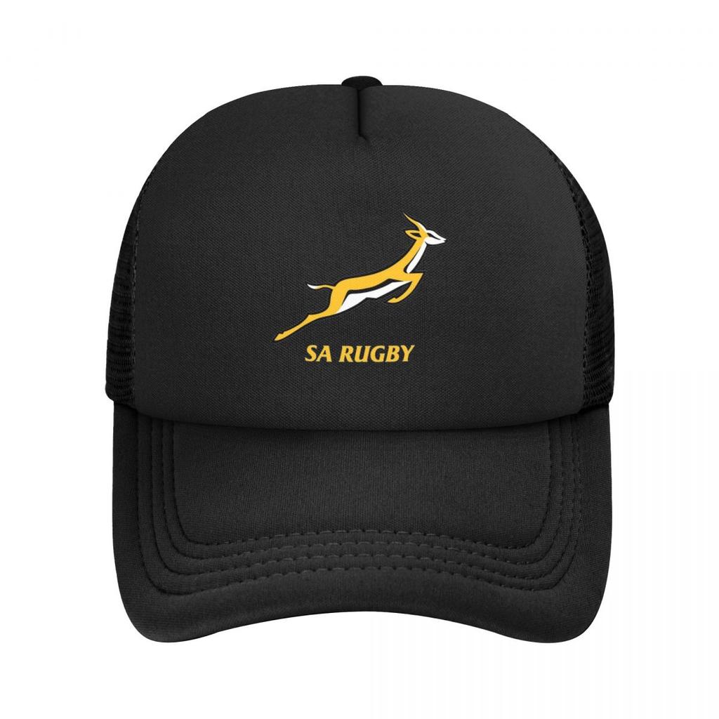 Südafrika Springbok Rugby Trucker Caps Unisex Damen Hip-Hop Hut Sonnenkappen Anglerhut Snapback Caps Netz Baseballkappen Winter