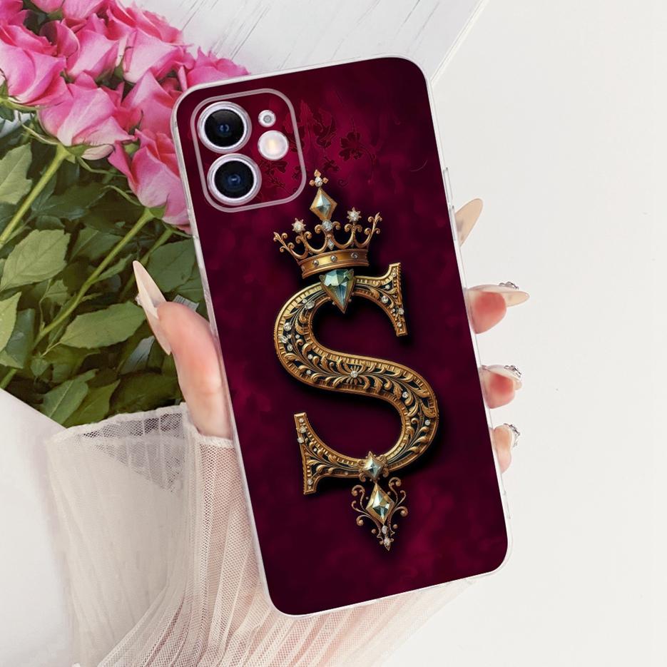 For Apple iPhone 11 Pro Case Cute Crown Letters Cover Clear Silicone Soft Slim Phone Cases For iPhone 11 Pro Max iPhone11 Fundas