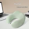 U-Shaped Memory Foam Neck Support Pillow with Custom Logo for Travel and Promotions
