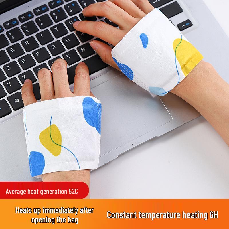Self-Heating Wearable Hand and Foot Warmer Patch - Perfect for Students and Office Use
