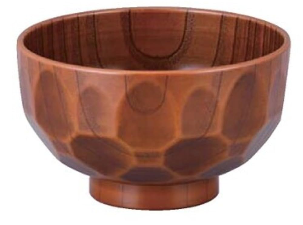 Fukui Craft Diameter 105mm Woodgrain Tortoiseshell Pattern Soup 31090130 TA) Bowl,