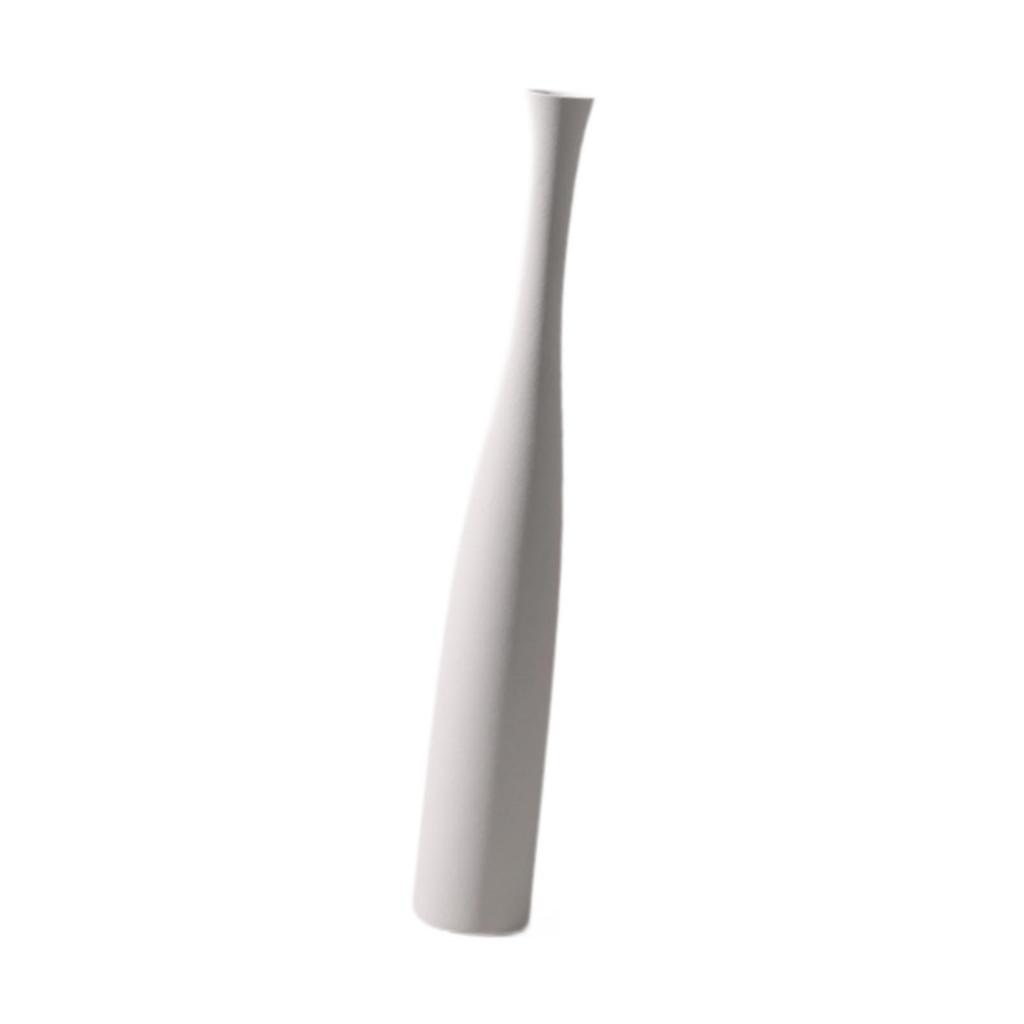 Bud Vase Flowerpot Decors Planter Tall Ceramic Flower Vase Slender Vase Floor Vase for Home Side Table Fireplace Desktop Display