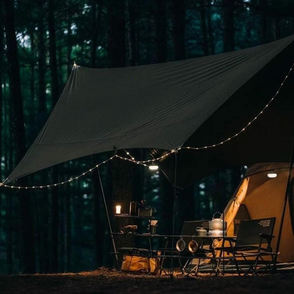 10m/7m Length Camping String Light Waterproof Fairy Lights LED Hanging Light  Outdoor Camping