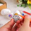 Velikonoční vlastnoručně malovaná vajíčka 2024 Cartoon Bunny Eggs Dětské ručně vyráběné dárky 10 ml