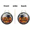 Halloween Spider Pumpkins Acrylic Disc Decoration Pendant Haunted House Party, Activity Pendant, Home, Garden Decoration