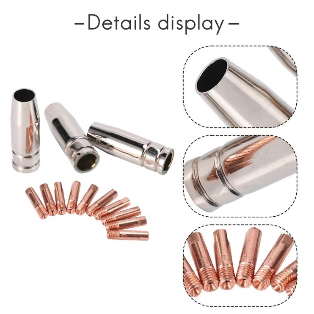 Odolná svařovací hubice 0.6/0.8/0.9/1.0/1.2mm Elektricky vodivá špička Svařovací potřeby