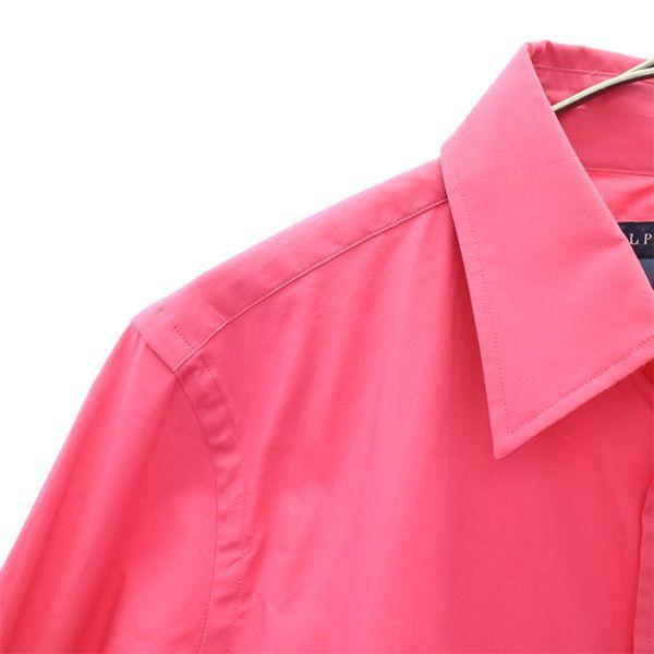 RALPH LAUREN embroidery Long sleeve shirt 9 pink Women Used
