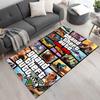Grand Theft Auto Floor Rug Office Rug Perfect for Hallway Balcony Living Rooms Study room Anti-slip Rug Office home decor