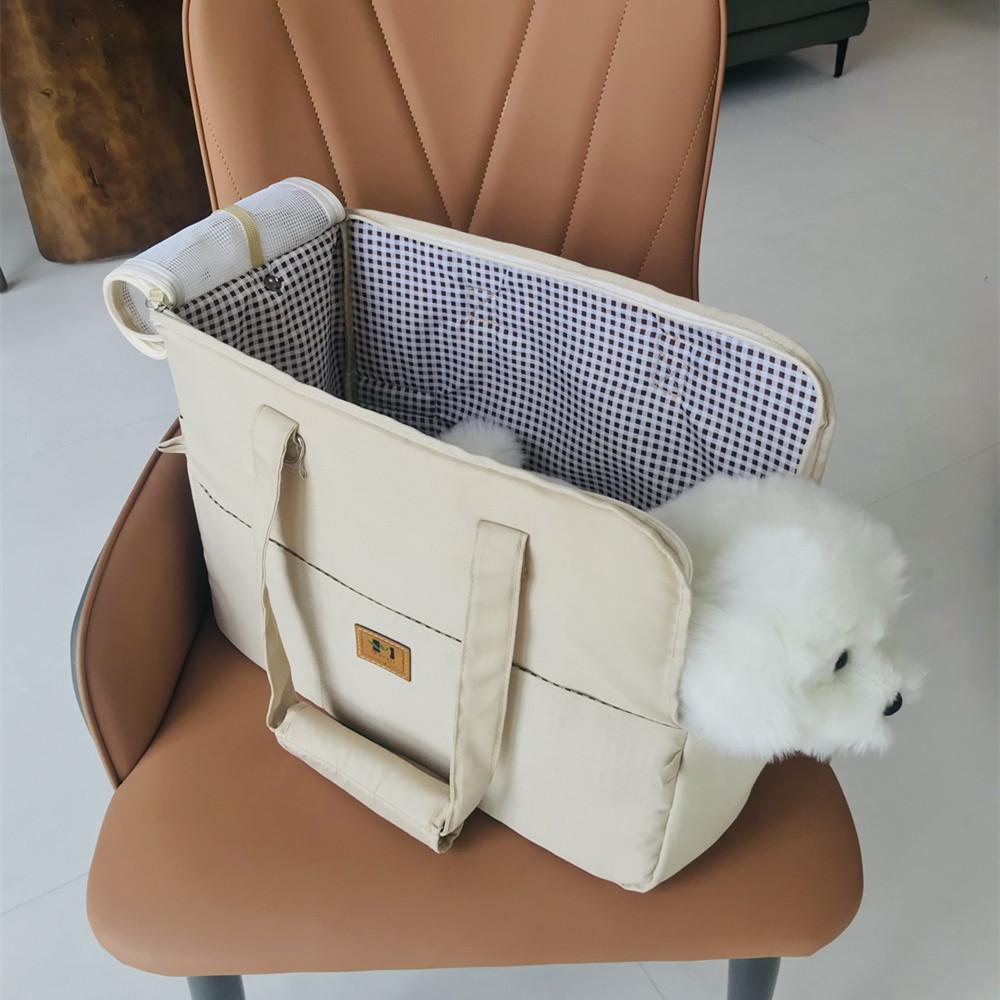 Portable Small Dog Shoulder Handbag Carrier Non-Slip Safe Travel Pet Car Seat Cozy Bed for Chihuahuas And Small Cats
