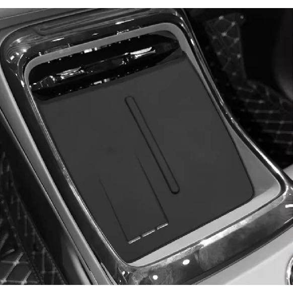 For GAC AION V 2024 2025 2026 Car Central Armrest Storage Box Container Holder Tray Wireless Charging Pad Storage Accessories
