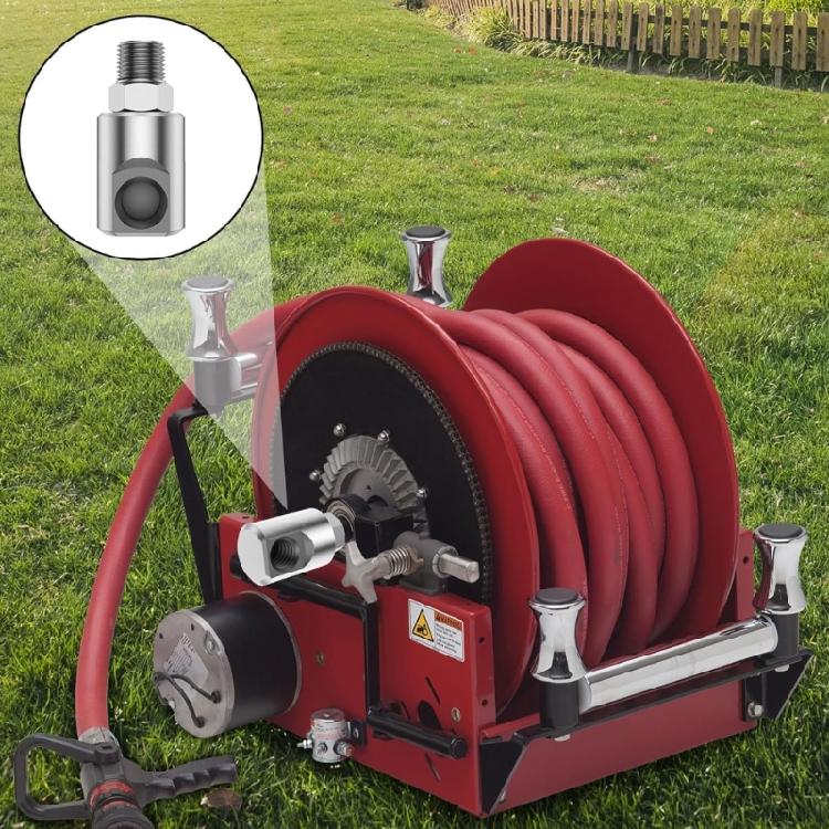 Leakproof Rotating Hose Reel Swivel 1/2inch 5124-Ni-AL MXF Hose Reel Swivel Industrial Garden Application