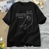 ADHD Cat T Shirt Funny Silly Weird Unhinged Tshirt Cute Weirdcore T-shirt Short Sleeve Harajuku Tee Shirt Women Clothing