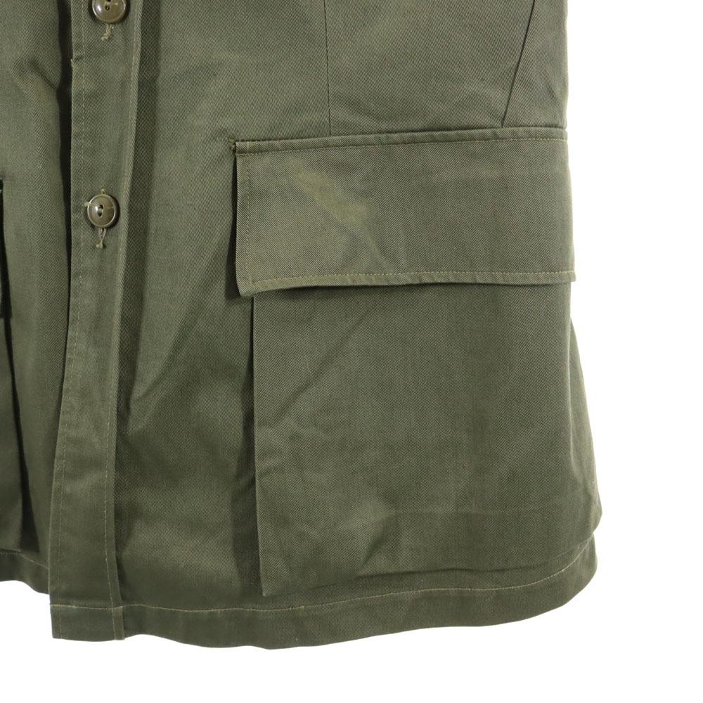 Canadian Army 50s Vintage Field Jacket Summer Field Jacket 7 Khaki Men's Used