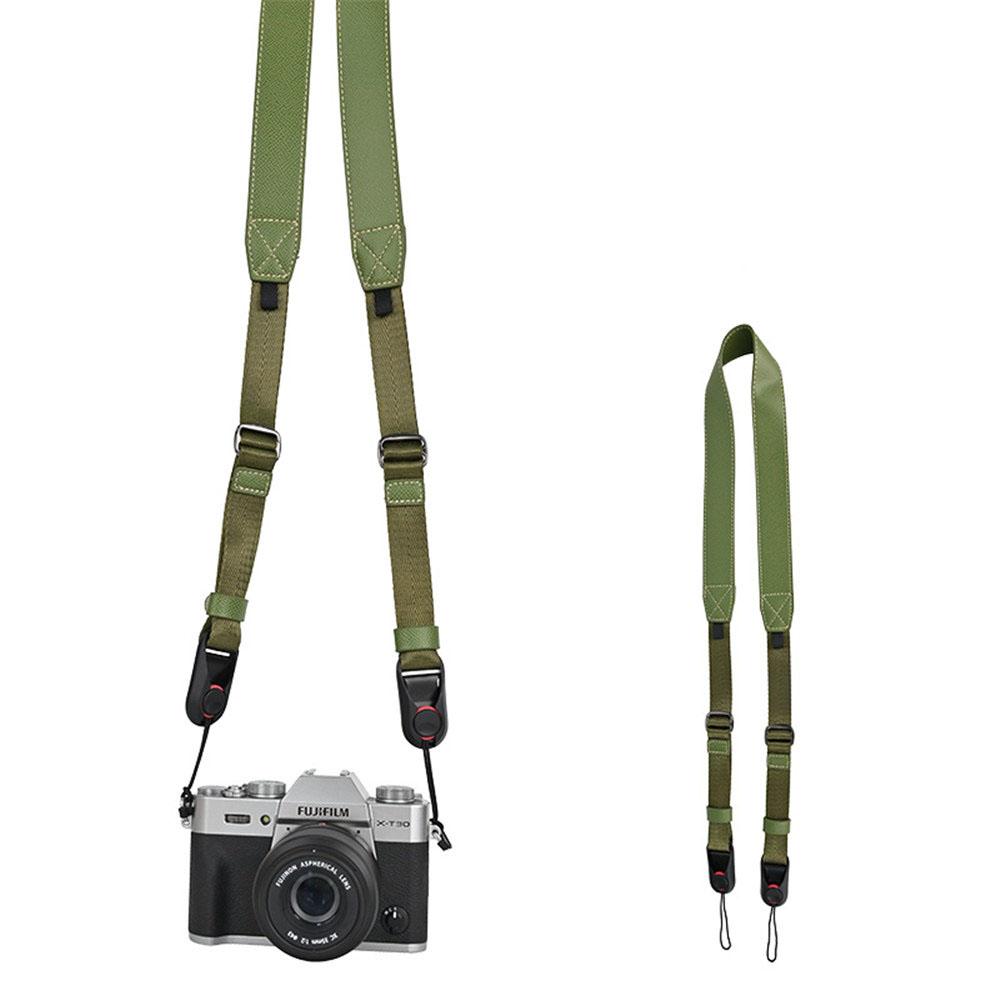 Δερμάτινο PU Λουράκι Ώμου Κάμερας για Nikon Canon Panasonic Leica Sony Fujifilm Leica Αξεσουάρ Mirrorless