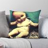 Creepy Haunted Doll Square Pillowcase Polyester Linen Velvet Creative Zip Decorative Throw Pillow Case Home Cushion Cover
