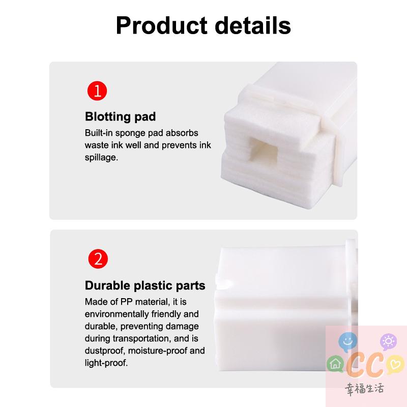 Epson L3210 L3160 Printer-Ink Waste Collector Box, Comfortable Maintenance Sponge.