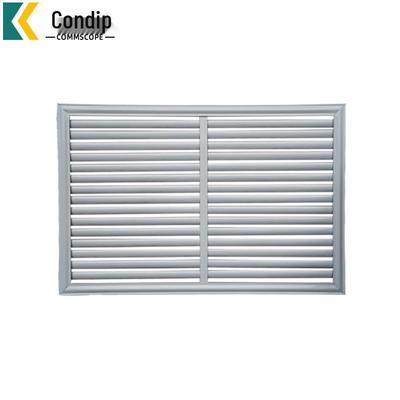 Cache-radiateur à persiennes en fer forgé Kandipu