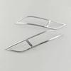 For Buick Encore 2016 17 2018 2019 ABS Chrome Accessories Car Front and Rear Fog Lamp Light Frame Trim Sticker Decoration Cover 4eg