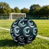 1pc Moonlit Butterfly Theme Soccer Ball Football, Size 5, Lightweight PVC, Outdoor Training Soccer Ball,Gift C652