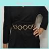 Geometric Metal Body Chain With Minimalist Design For Hip Hop Style Men Women