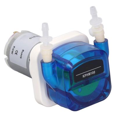 Mini pompa perystaltyczna 180 ml na minutę 6 W samozasysająca pompa dozująca ciecz do laboratorium 12 V
