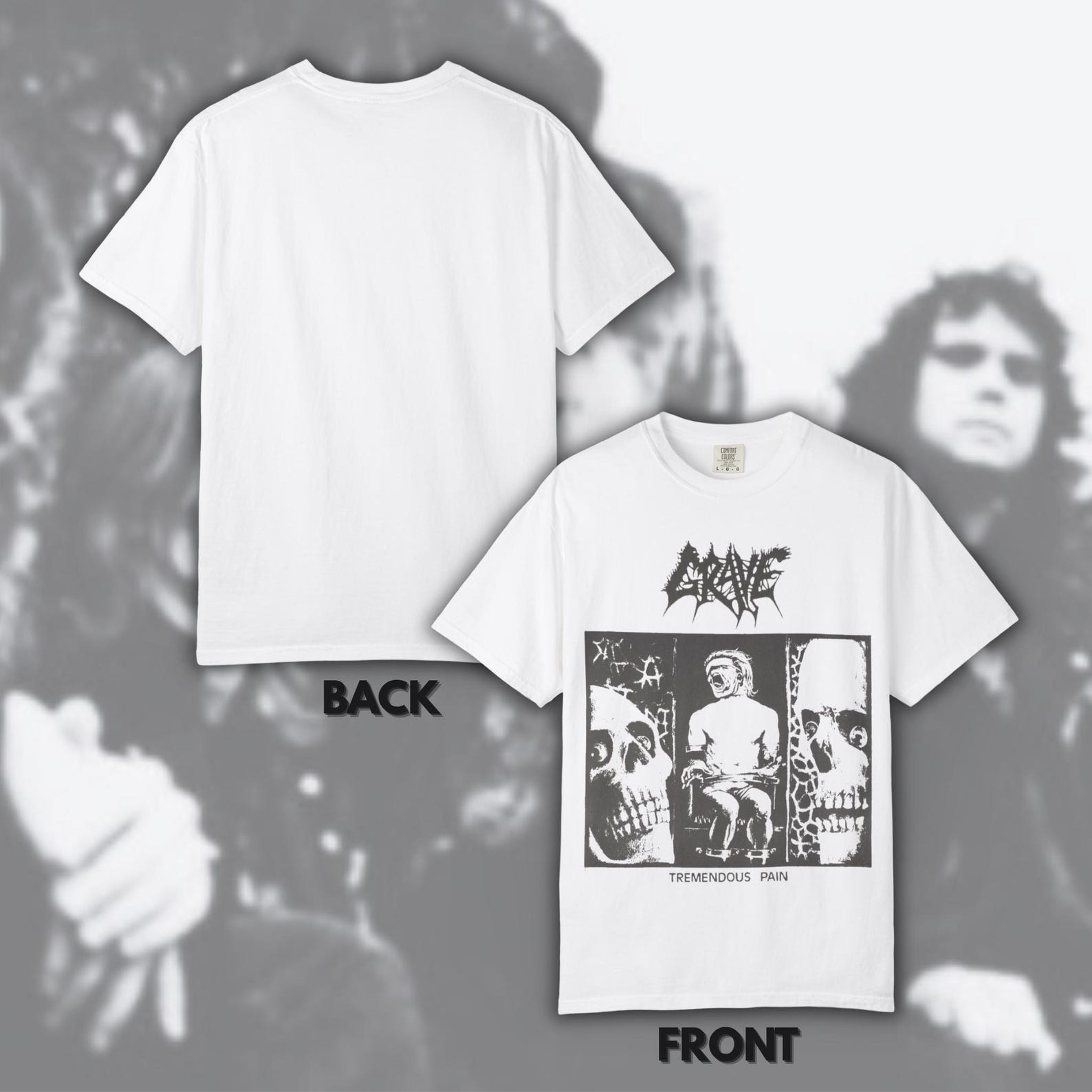 Grave - Tremendous Pain | Size- S, M, L, XL, 2-4 XL 2XL
