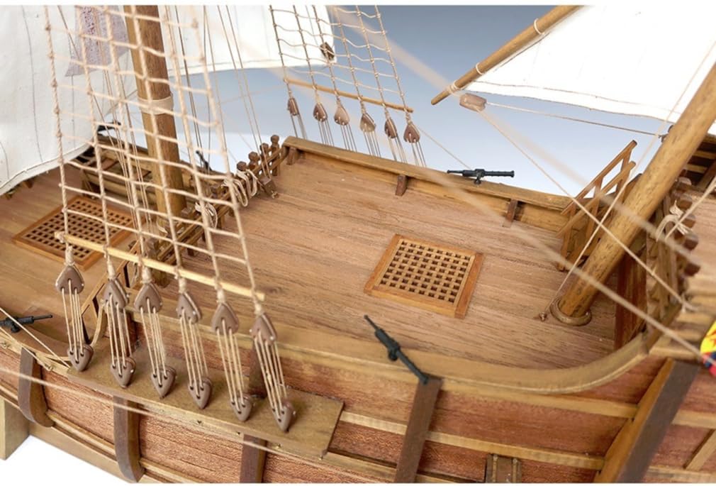 Woody Joe Santa Maria Wooden Model Assembly Kit 1/50 (Ship)